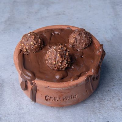 Ferrero Rocher Brownies Cake