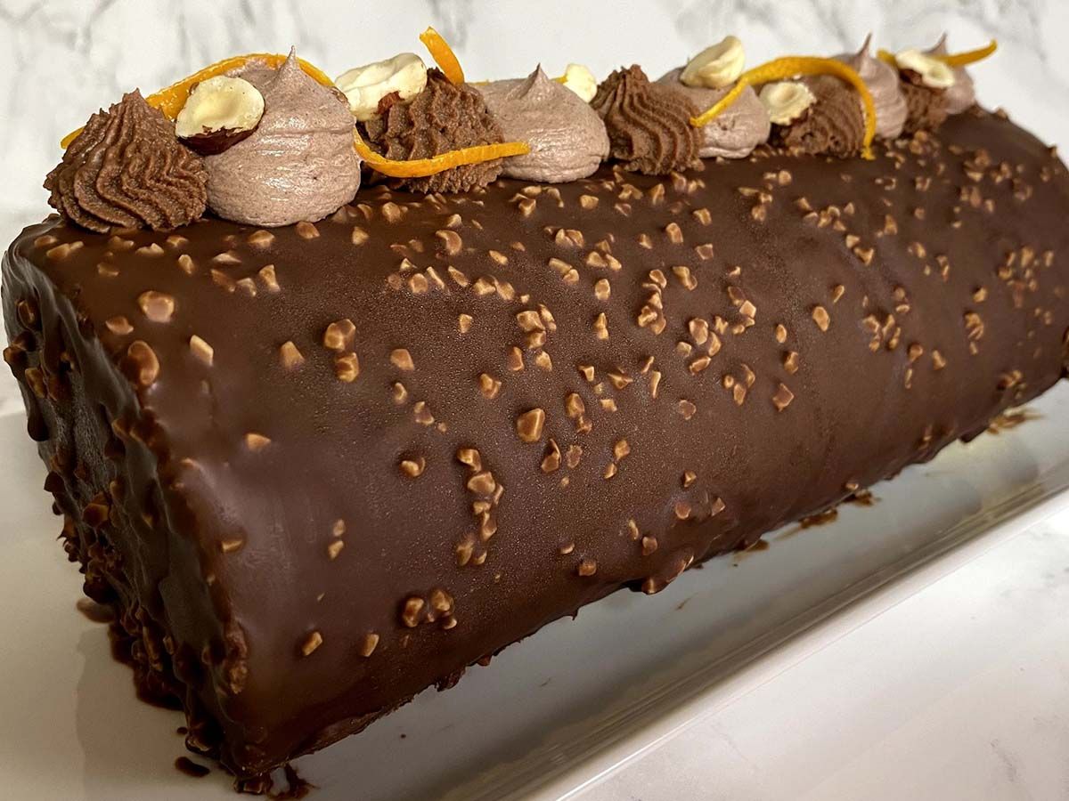 Ferrero Rocher Ice Roll