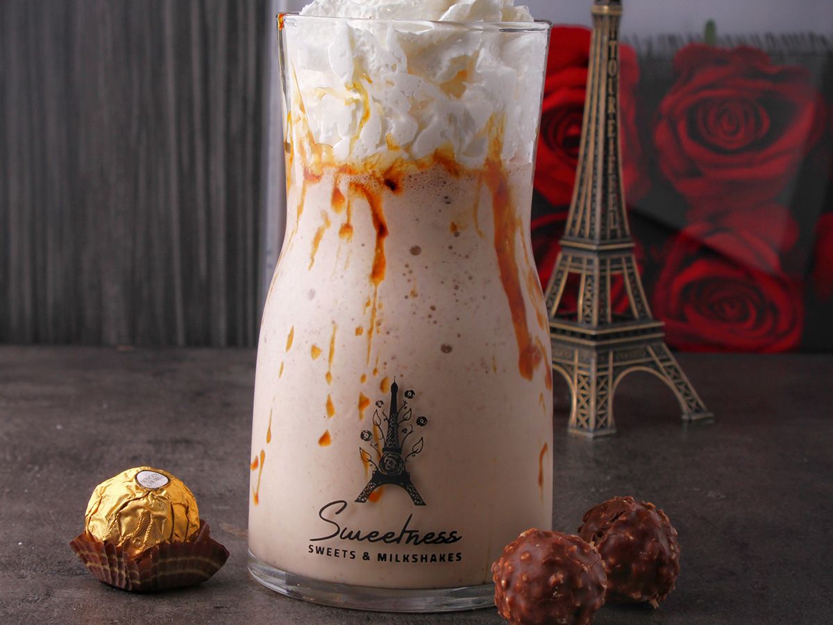 Ferrero Rocher milkshake