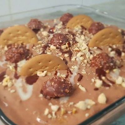 Ferrero Rocher Rice And Sauce