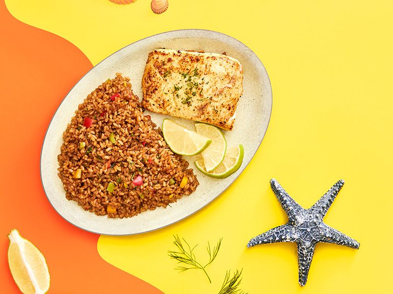 Fried Fish Fillet Meal