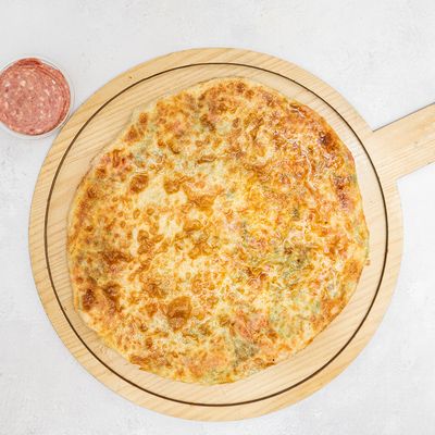 Beef salami feteera