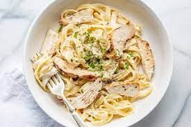 Fettuccine With Chicken Pasta