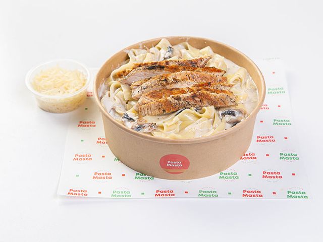 Fettuccine Funghi Chicken
