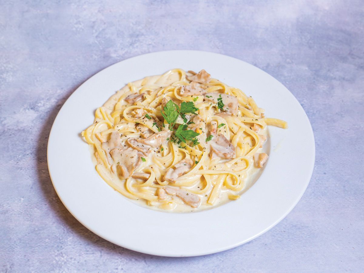 Tuna with Fettuccine
