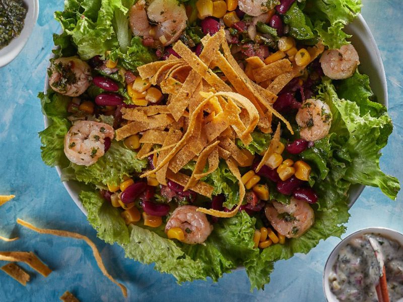 Fiesta Shrimp Salad