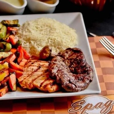 Fillet and grilled chicken