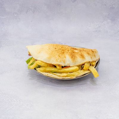 Fingers on Boiled Eggs Sandwich