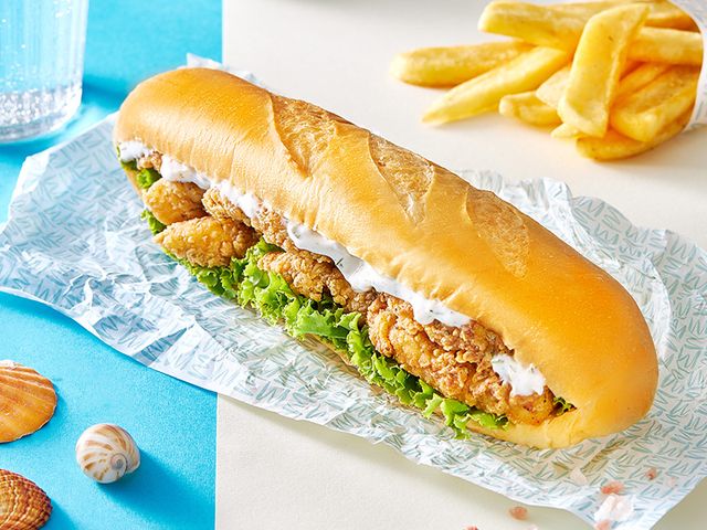Fried Fish Fillet Sandwich