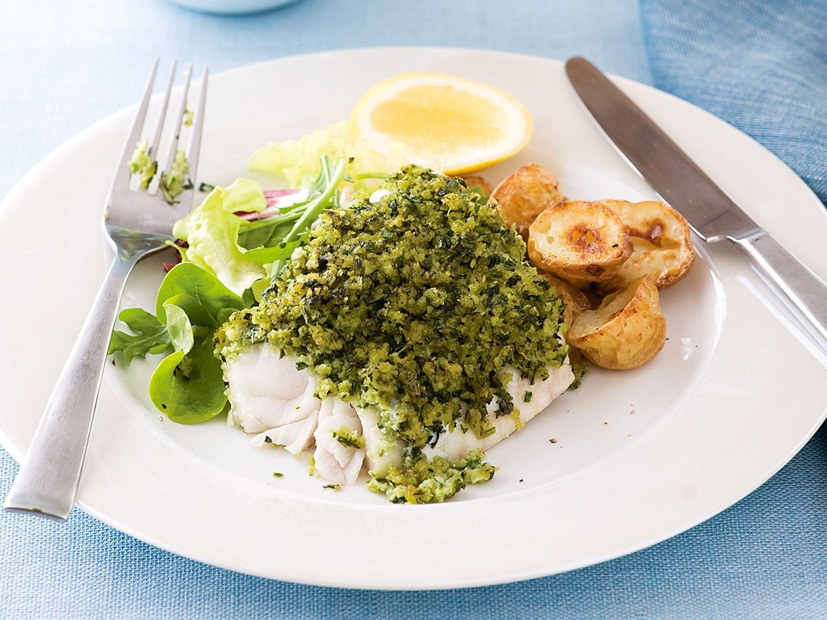 Fish Fillet Herb Baked