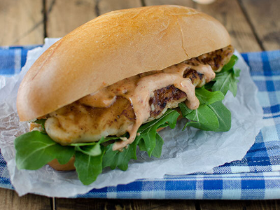 Fish Kofta Sandwich