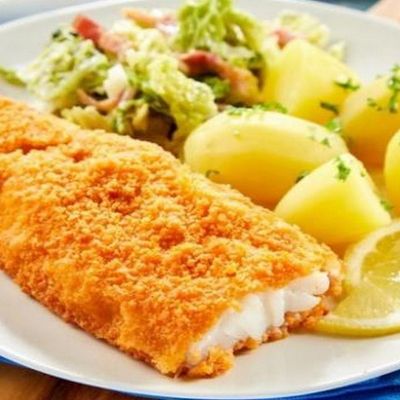 Fish fillet meal