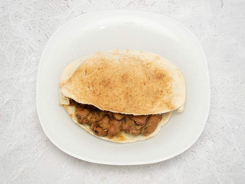 Foul With Flaxseed Oil Sandwich