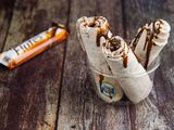 Flutes Chocolate Ice Cream Roll Large