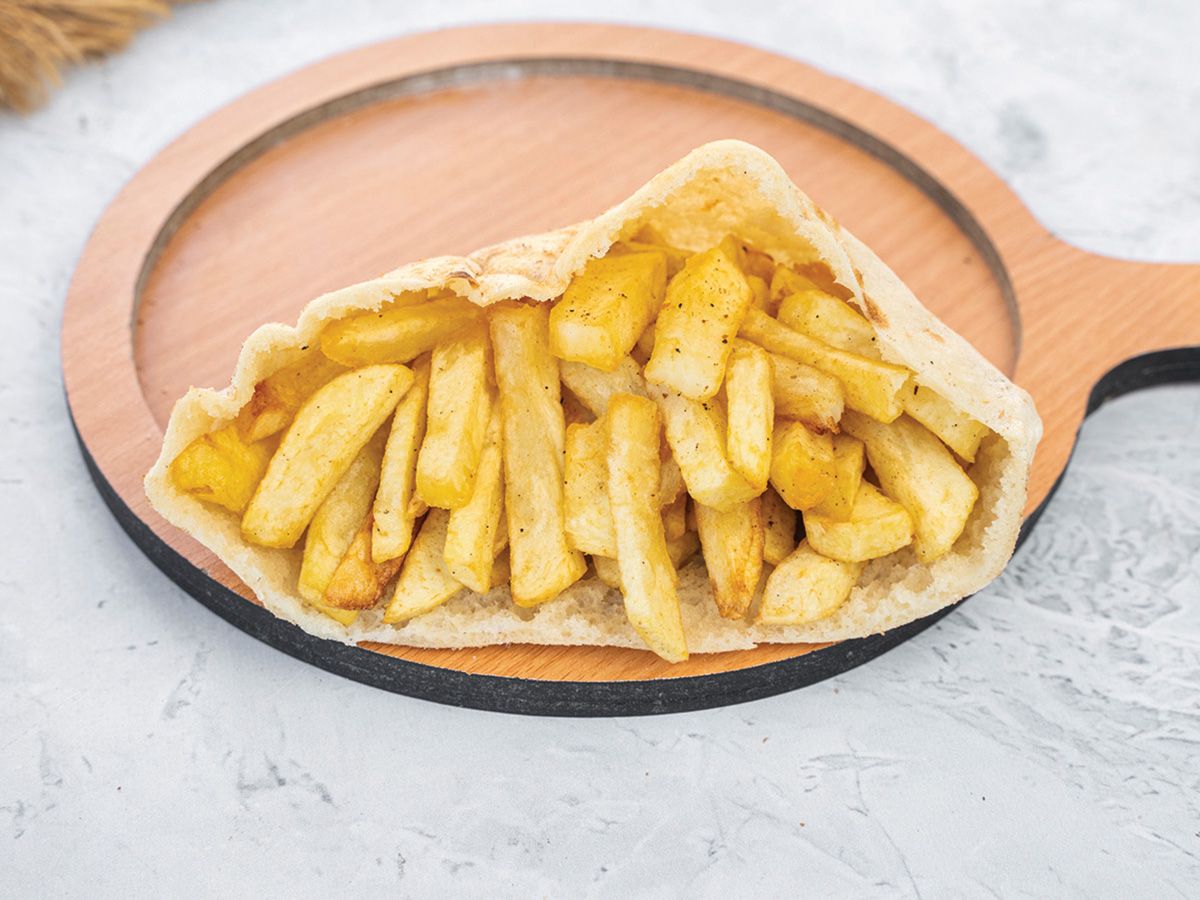 French Fries Sandwich