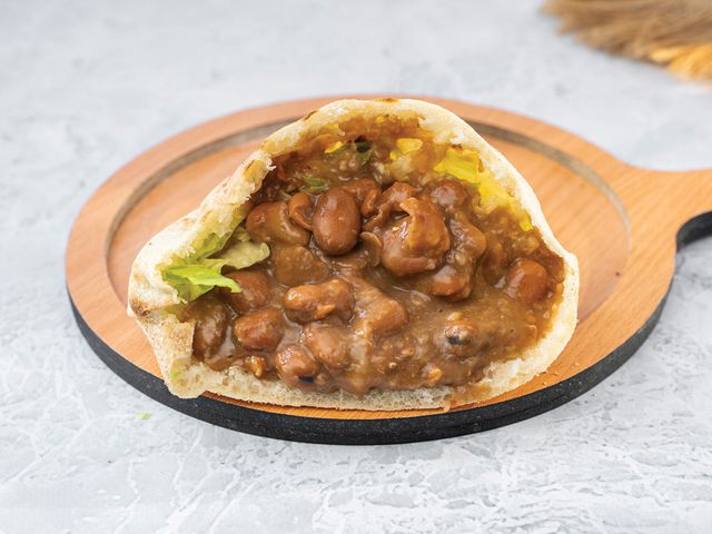 Foul Sandwich with Ghee