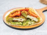 Stuffed Falafel with Kiri Sandwich