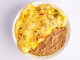 Foul With Fried Eggs Sandwich