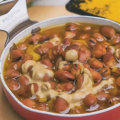 Foul Casserole With Sausage