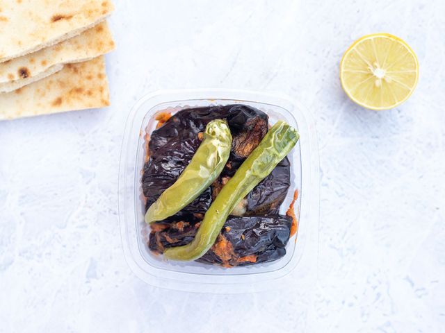 Fried Pickled Eggplant