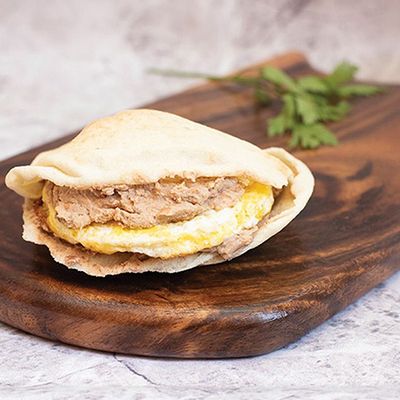 Foul with fried eggs
