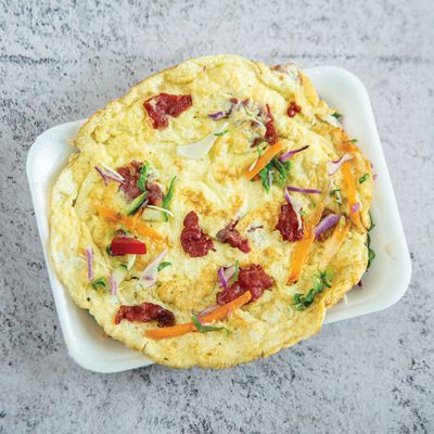Egg With Pastrami Box