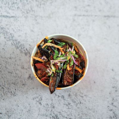 Pickled eggplant