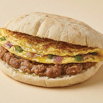 Foul Omelette Eggs Sandwich