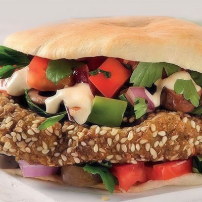 Foul With Taamia Mix Sandwich