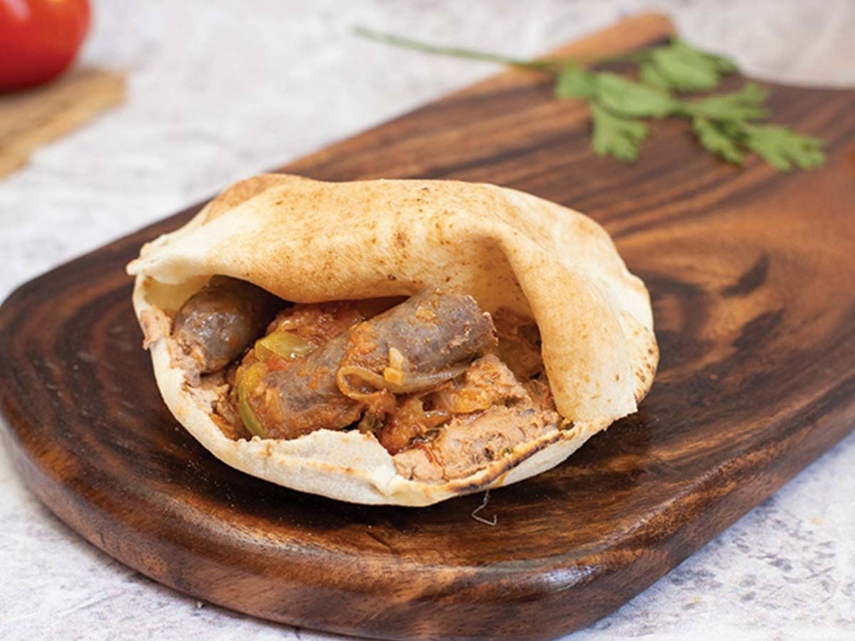 Sausage Foul Sandwich