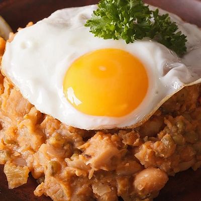 Foul with eggs
