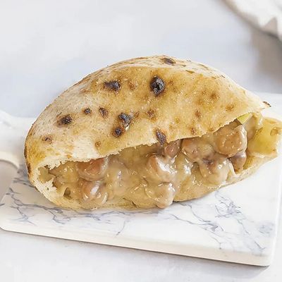 Foul with Olive Oil Sandwich