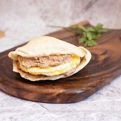 Foul with fried eggs Sandwich