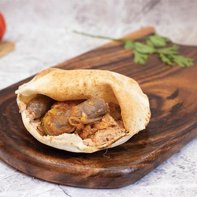 Foul with Sausage Sandwich