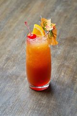 Strawberry With Banana Cocktail