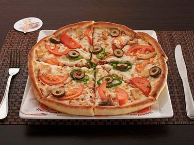 Four Seasons Vegetables Pizza