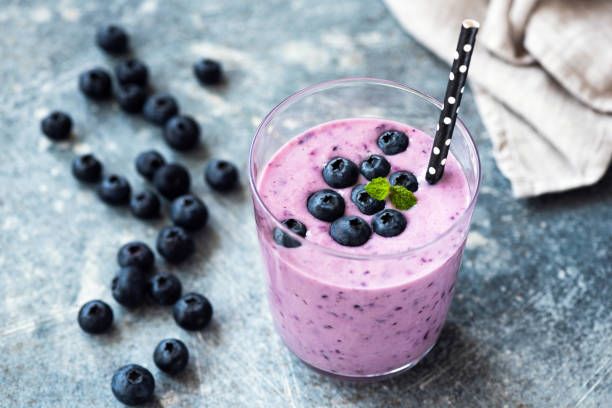 Blueberry Milk Shake