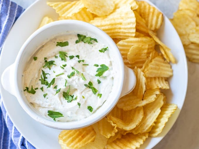 Potato Chips And Dip