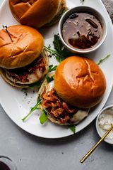 French Burger Sandwich