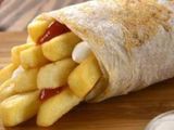 French Fries Roll Sandwich