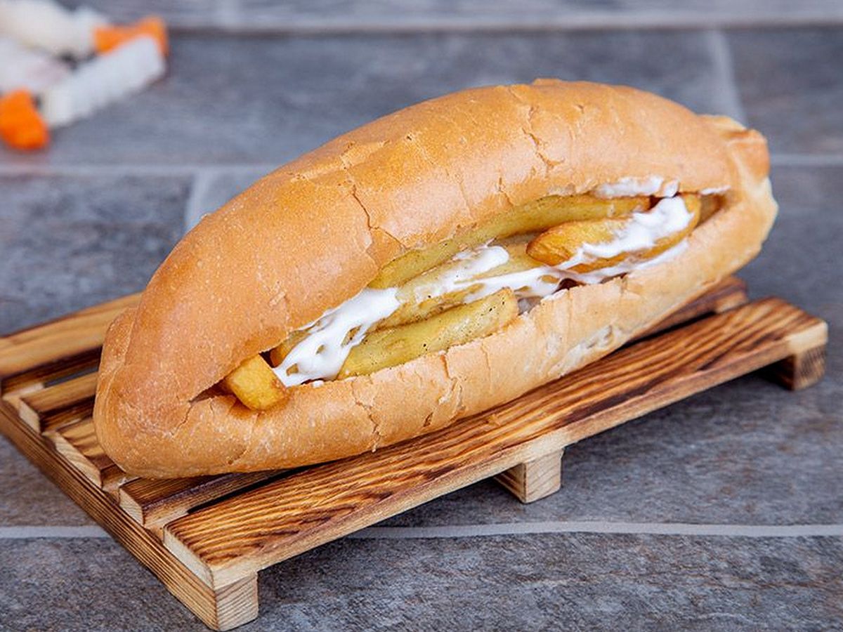Sandwich potatoes