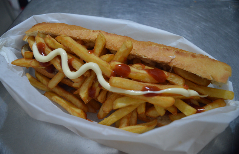 French Fries Sandwich