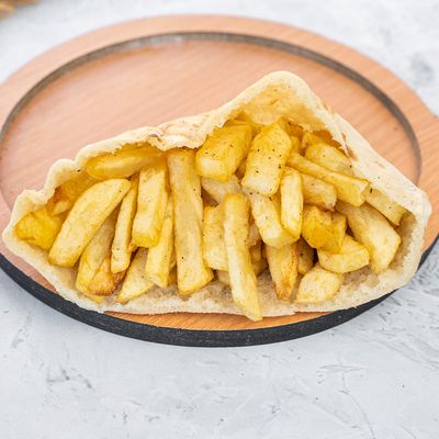Potato Fingers Sausage Sandwich