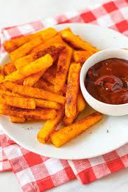 French Fries With BBQ Sauce