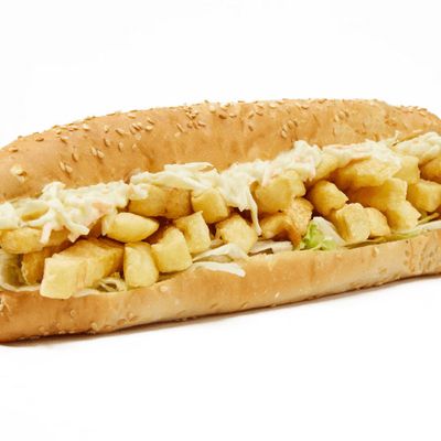 Cheese French Fries Sandwich