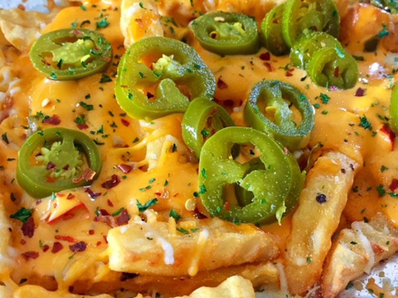 French Fries With Jalapeno