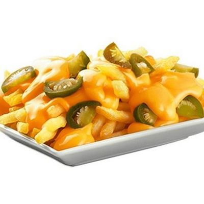 Fries With Cheese and Halapeno