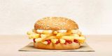 French Fries With Ketchup Sandwich
