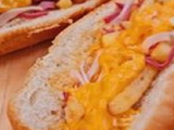 French Fries With Mozzarella Cheese Sandwich