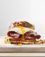 Pastrami Potato Sandwich
